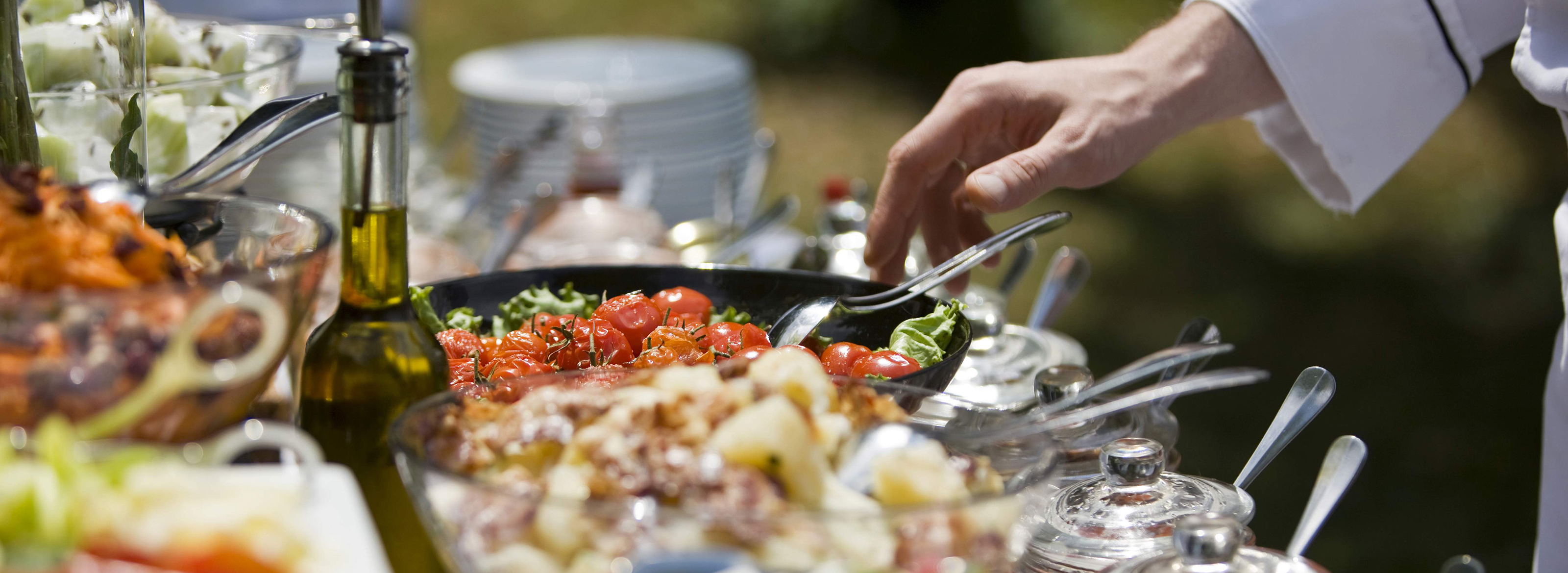 Uw buffet tot in de puntjes verzorgd